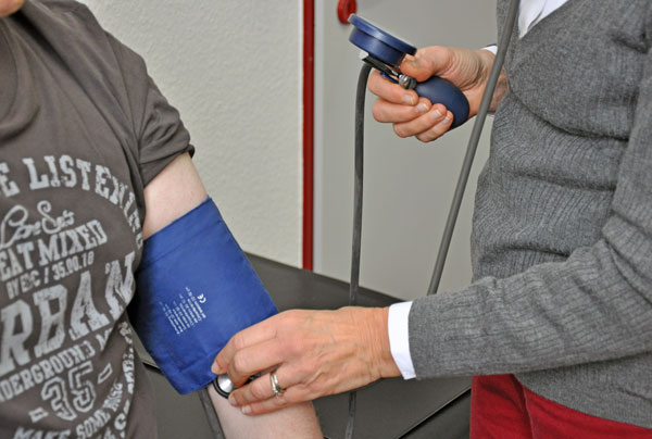 Gemeinschaftspraxis Wallerfangen: Blutdruckmessung